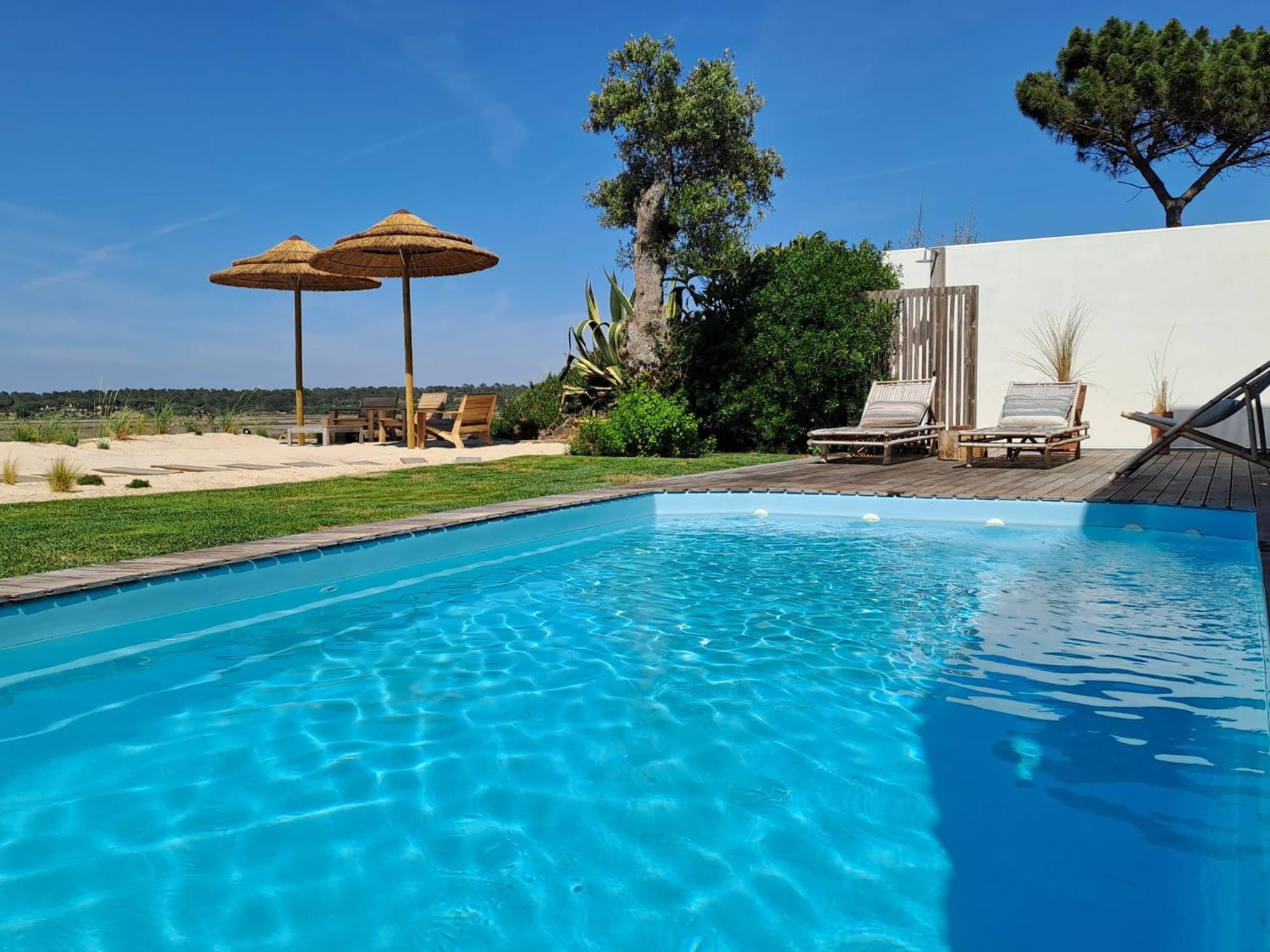 Casa Atlantico Carvalhal Comporta, Apartamento Piscina Aquecida Buitenkant foto